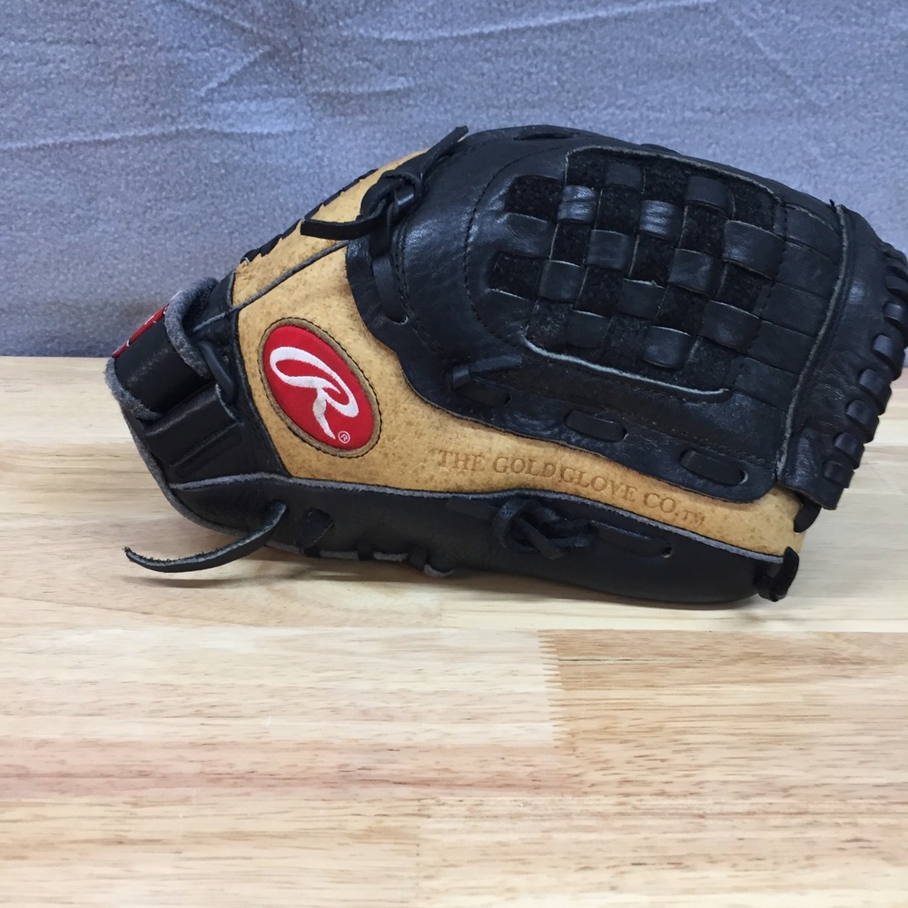 Rawlings Player Preferred 12 Inch Baseball Glove Black Tan PP12BTP Fastback
